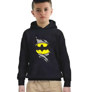 Áo Khoác Hoodie In Hình Batman Cho Bé Trai
