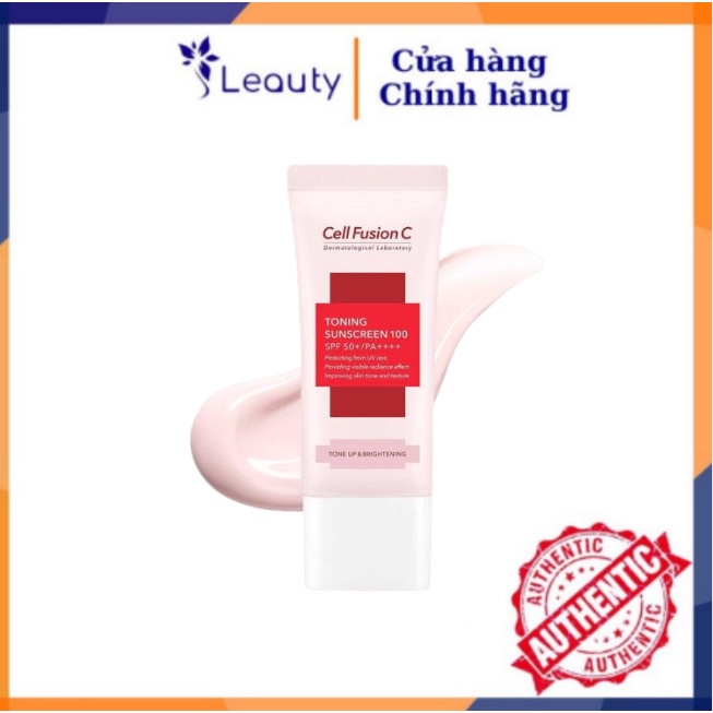 Kem Chống Nắng Cell Fusion Toning Sunscreen 100 SPF 50+ PA+++ Cho Mọi Loại Da