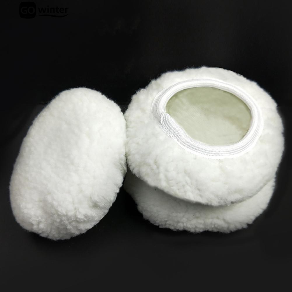 Bộ 2 đĩa vải lông đánh bóng xe ô tô chuyên dụng