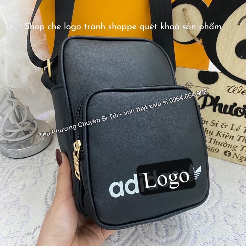 Túi đeo chéo das nam nữ, chất da mềm giữ from cực tốt, túi thể thao chống nước (ảnh thật shop chụp)