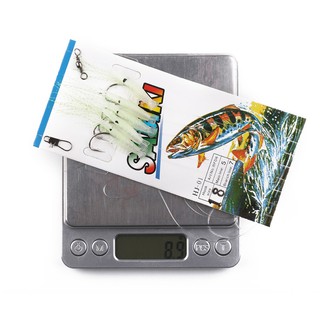 Thẻo mương dây kèm tôm và lưỡi câu cá mương