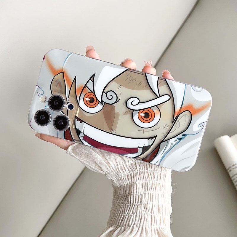 Ốp Điện Thoại Trong Suốt Họa Tiết One Piece Zoro Luffy Chất Lượng Cao Cho iPhone 14 13 12 11 Pro Max 11