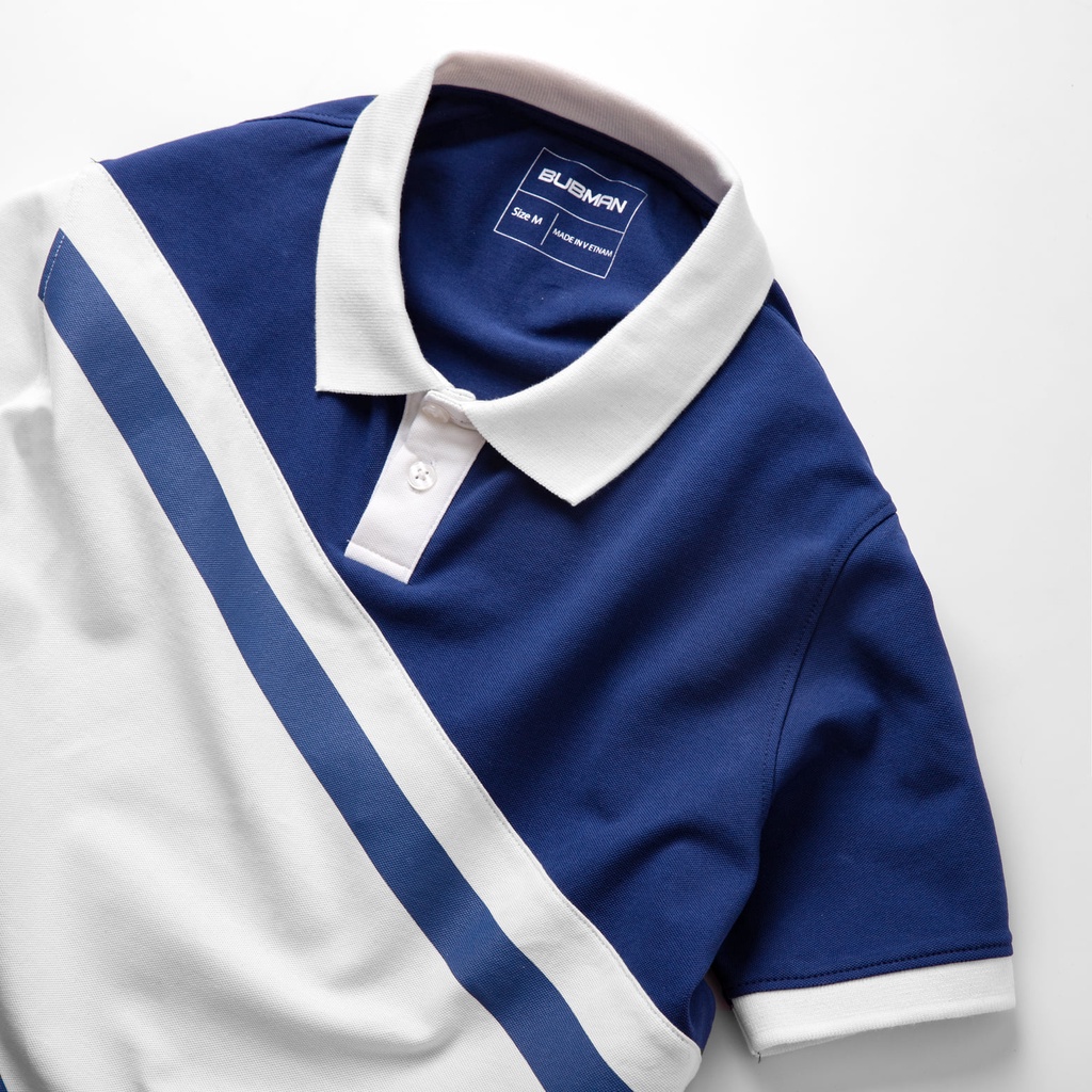 Áo POLO nam cổ bẻ BEA vải CVC co giãn 4 chiều,chuẩn form, sang trọng-lịch lãm - BUBMAN