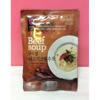 SÚP THỊT BÒ DAESANG 60Gram - NHẬP KHẨU HÀN QUỐC ( 245Kcal )