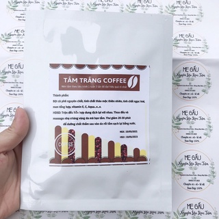 Tắm cà phê bịch trắng