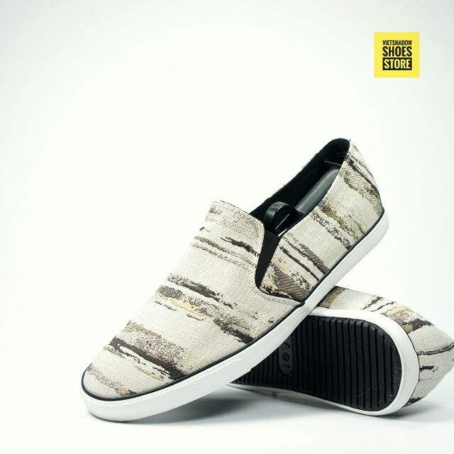Slip on | giày lười vải Leyo mã 7087-nâu | BigBuy360 - bigbuy360.vn