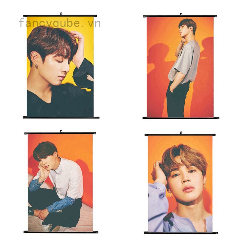 Poster treo tường hình nhóm BTS