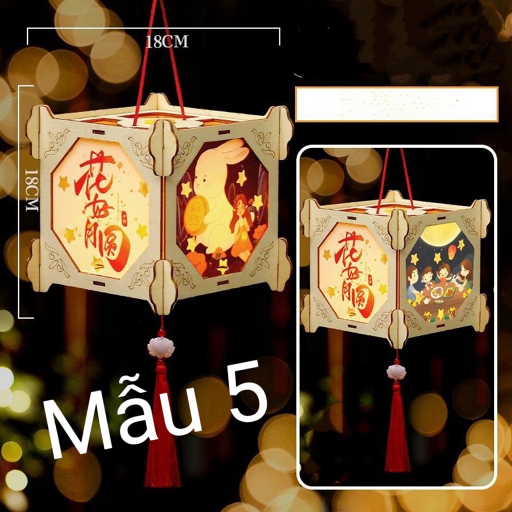 LỒNG ĐÈN TRUNG THU HANDMADE CHO BÉ