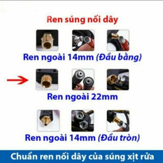 Bộ súng rửa xe và bình tạo bọt