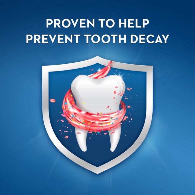 [HÀNG MỸ] Kem Đánh Răng Crest Kids Cavity Protection MỸ An Toàn Cho Bé 130g