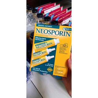 Kem mỡ kháng sinh Neosporin 56.7g ( 1×28.3g + 2×14.2g)