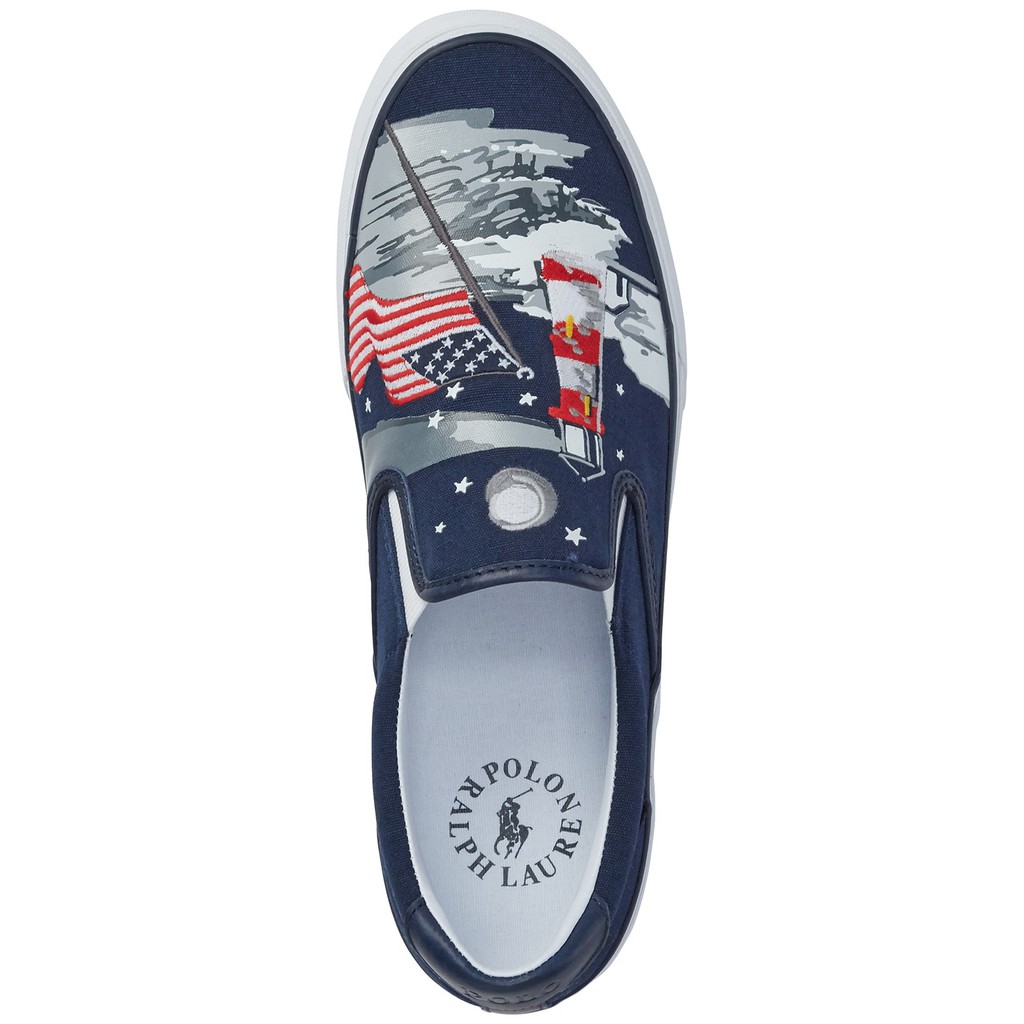 Giày lười (Slip on) Ralph Lauren hình gấu Thompson