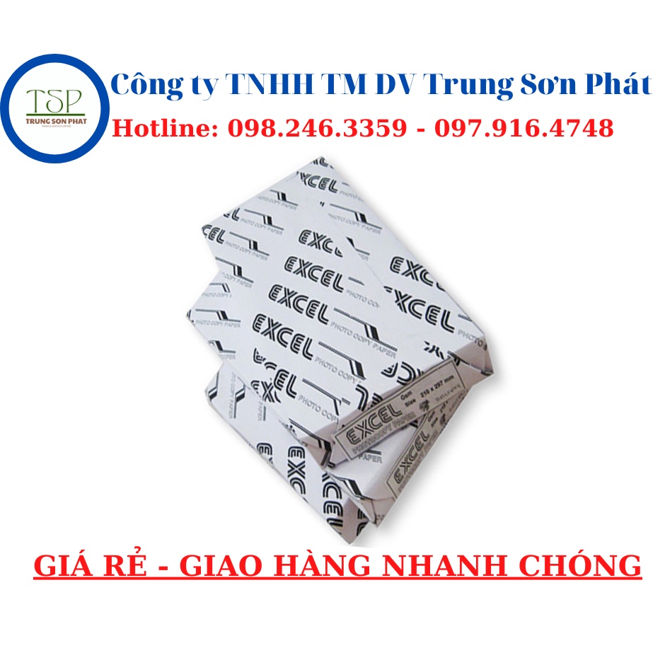 Giấy In Excel A4 ( 70gsm/80gsm ) ( 500 tờ/ream )