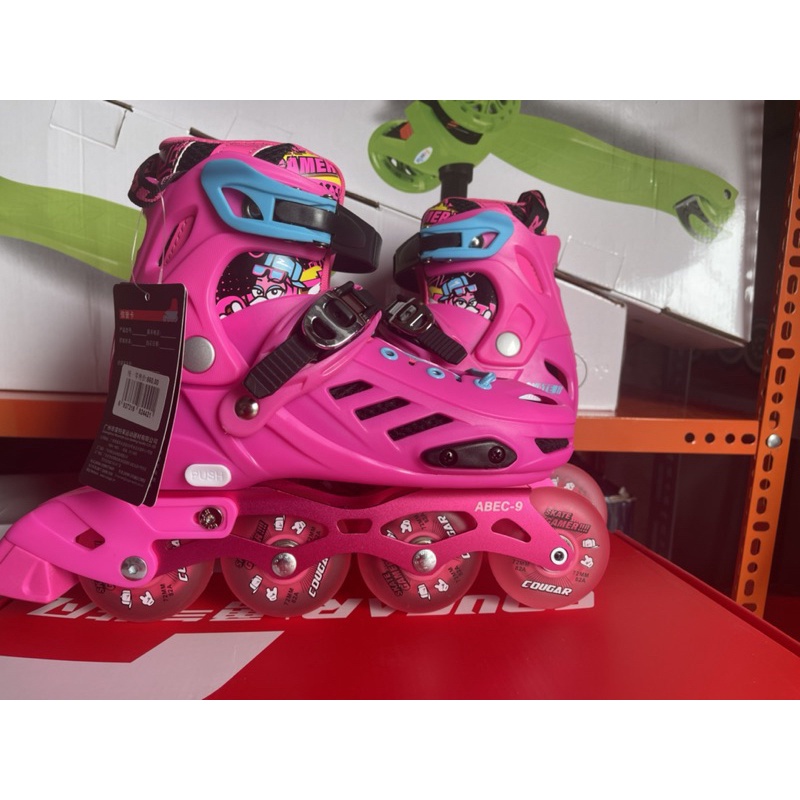 Giày Patin Cougar MZS 313 bánh đèn đánh lửa siêu sáng