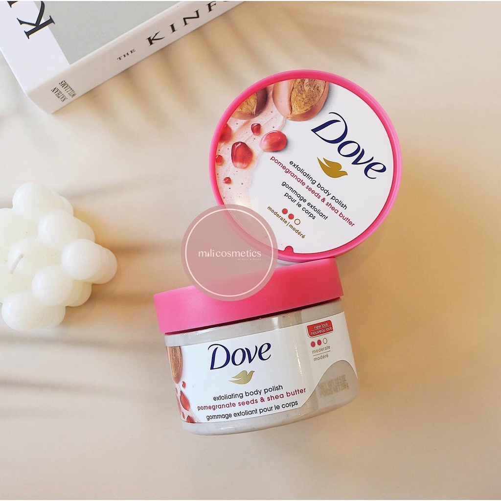 Tẩy tế bào chết cơ thể Dove