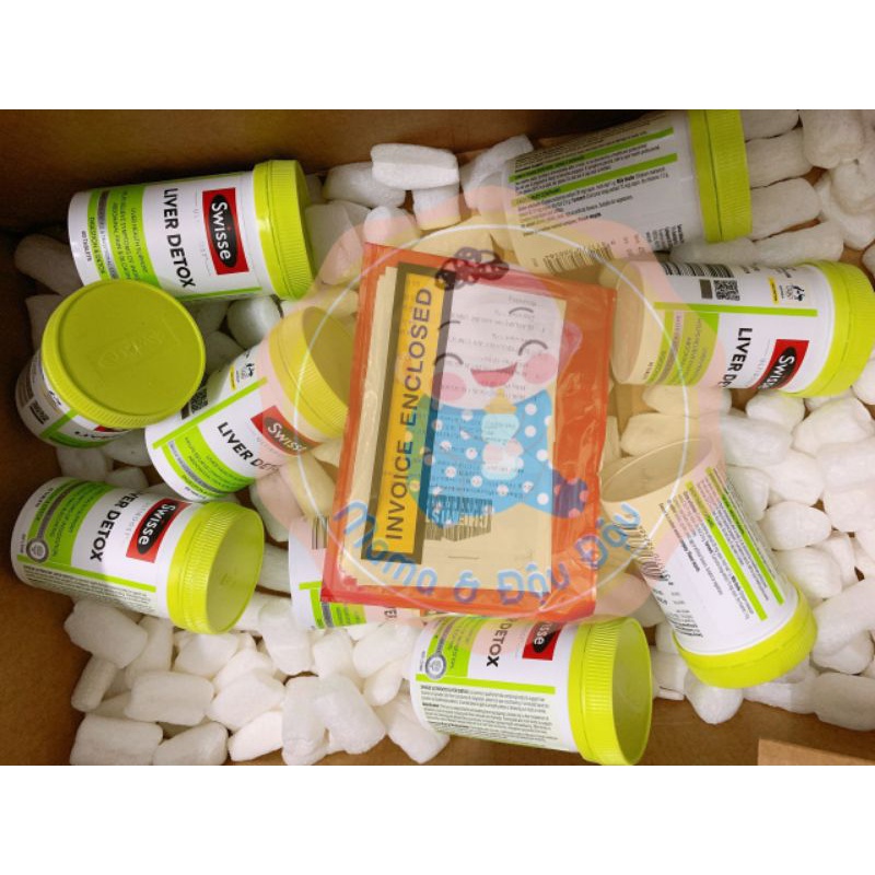 Viên uống bổ gan thải độc gan giải độc gan SWISSE LIVER DETOX , hộp 120 viên
