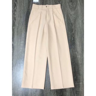 Quần ống suông cúc giữa ( ảnh thật )