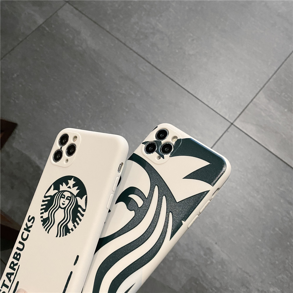STARBUCKS Ốp Lưng Silicon Chống Sốc In Hình Starbuck Cho Iphone 12pro Max 12mini 11pro Max Xs Max Xr Se 2020 7 8 Plus | BigBuy360 - bigbuy360.vn