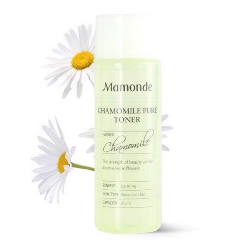 Nước hoa hồng toner Mamonde hoa cúc minisize 25ml - Duduhouse