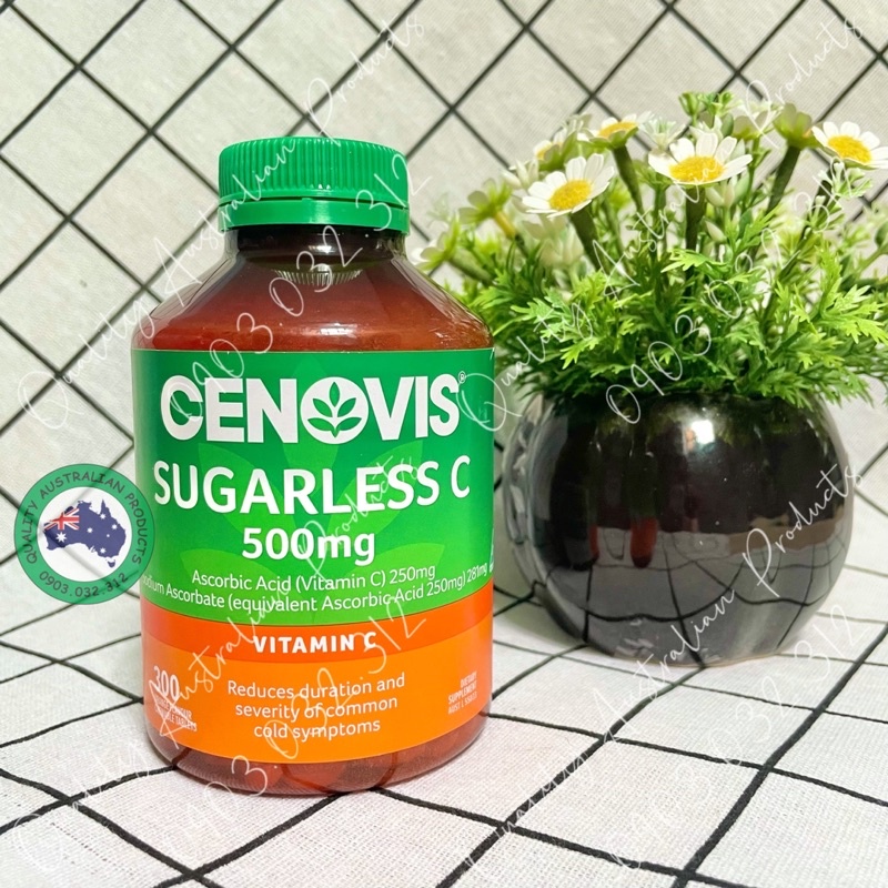 [SG] Cenovis SUGARLESS C 500mg 300 viên