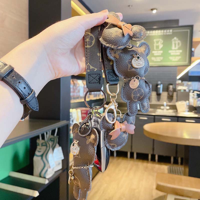 Móc Chìa Khóa Điều Khiển Từ Xa Hình Chuột Minnie Dễ Thương