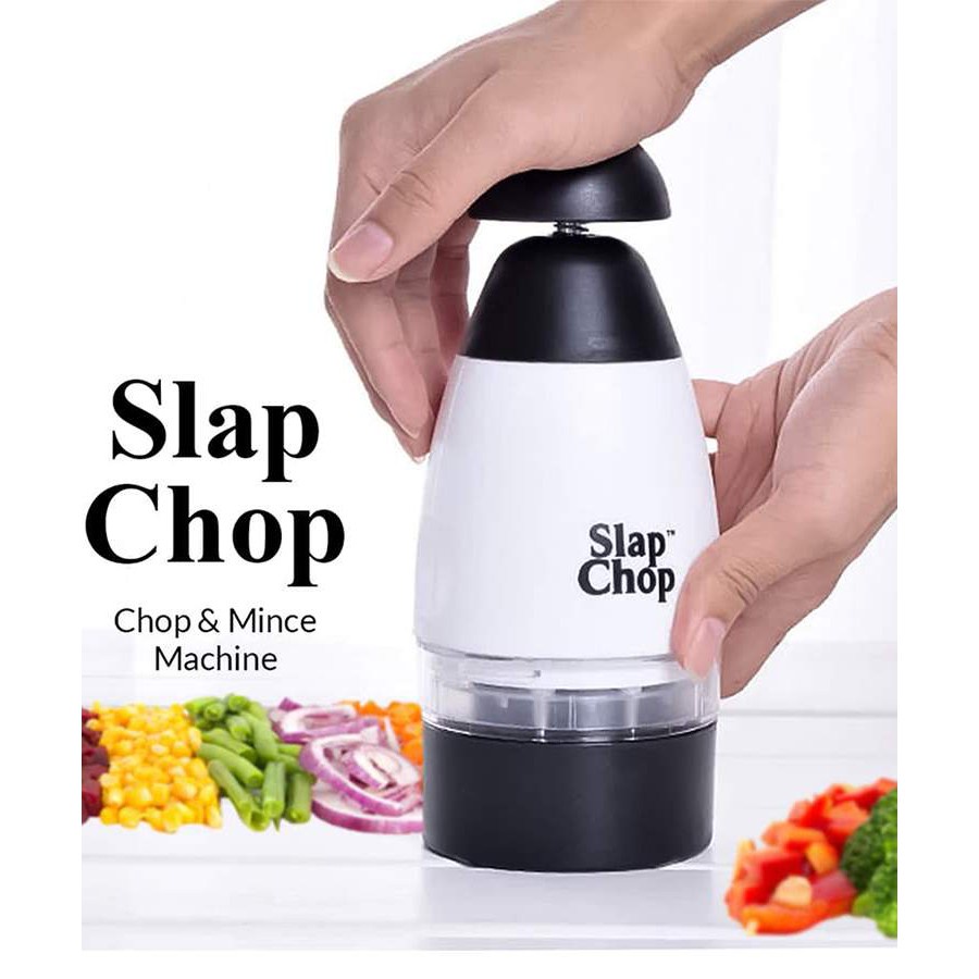 Dập tỏi hành ớt Slap Chop tay cầm dài