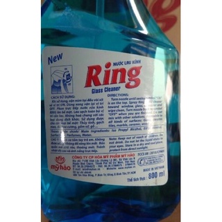 Nước lau kính Ring 800ml
