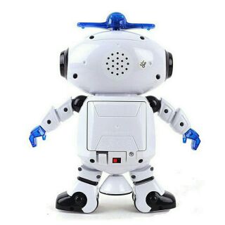 Robot biết nhảy và hát xoay 360 độ