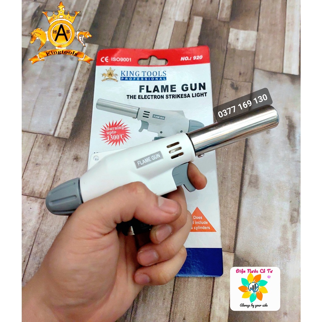 Đèn khò gas 1 ống đồng cho bình gas mini