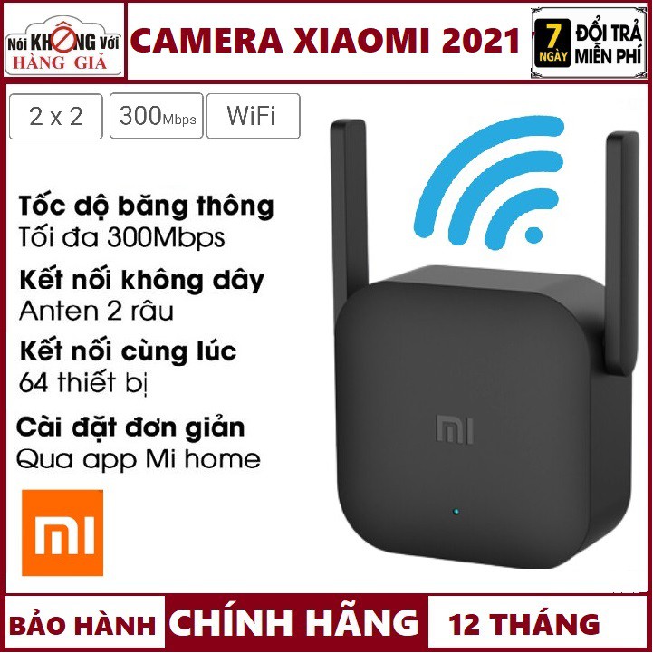 Thiết bị kích sóng Wifi Xiaomi Repeater Pro-Bảo Hành 12 Tháng