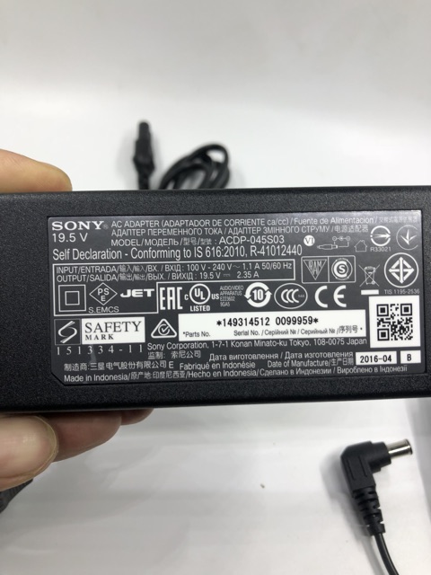 NGUỒN TIVI SONY 19.5V 2.35A BẢN GỐC CHÍNH HÃNG