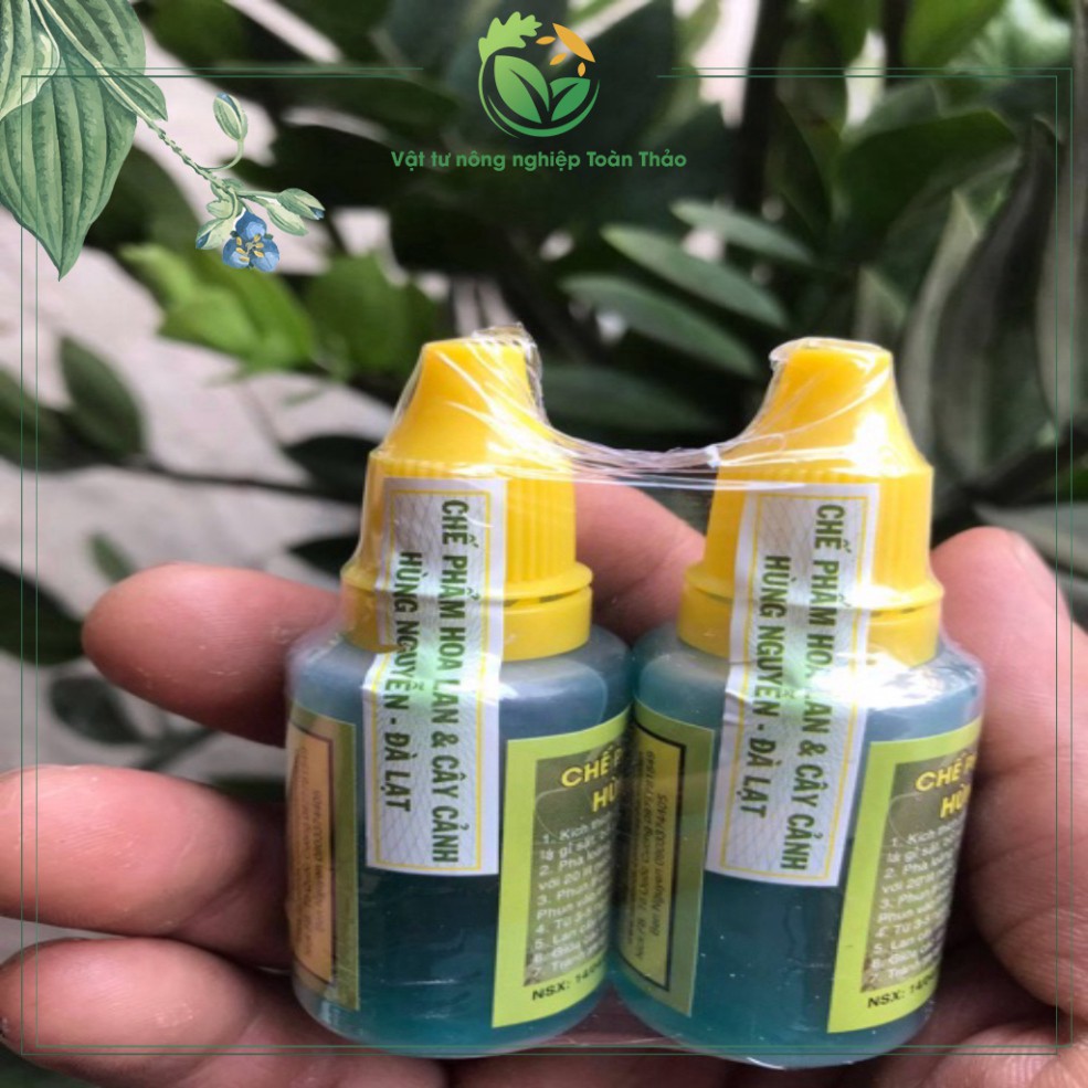 Chế phẩm hoa lan Hùng Nguyễn - Siêu ra rễ, kích keiki, trừ nấm (20ml)