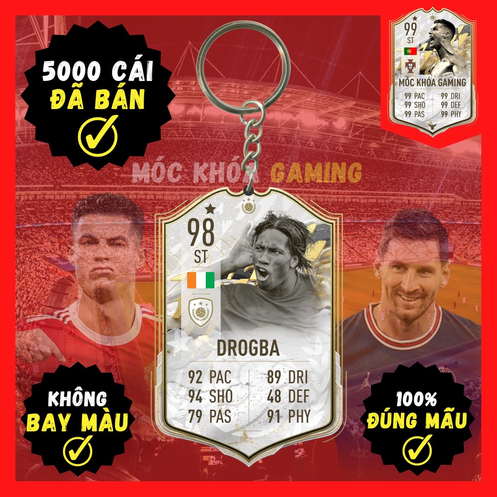 Móc Khóa Drogba ICON