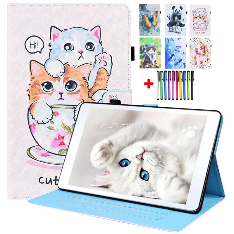 Ốp Lưng Hình Chiếc Ví Họa Tiết Hoạt Hình Cho Samsung Galaxy Tab S5E 10.5 2019 SM-T720 SM-T725