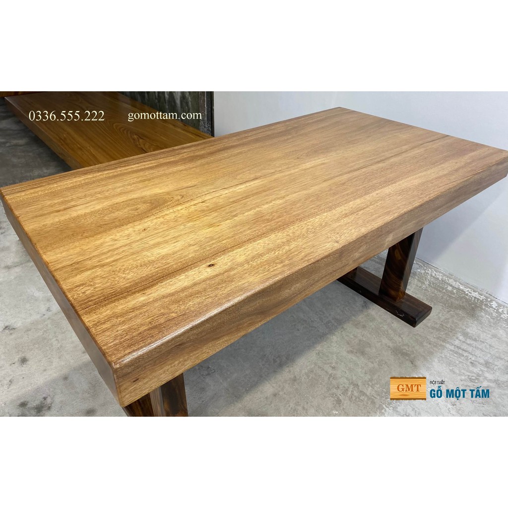 Mặt bàn gỗ Lim dài 1,5m