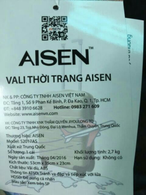 Vali Aisen hồng