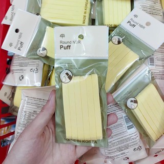 Miếng mút bọt rửa mặt