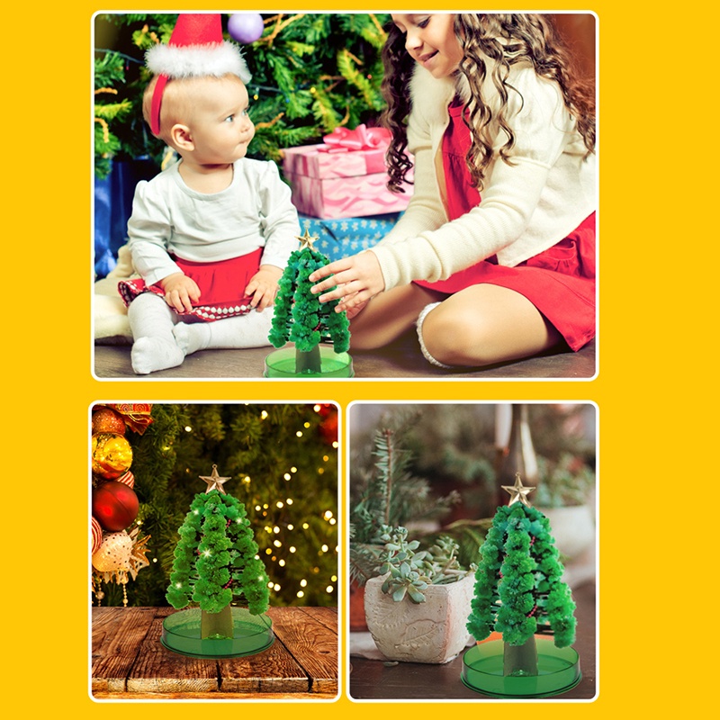CÂY THÔNG TỰ NỞ THẦN KỲ MAGIC CHRISTMAS TREE - HÃNG MIDEER - ĐỒ CHƠI GIÁO DỤC STEM