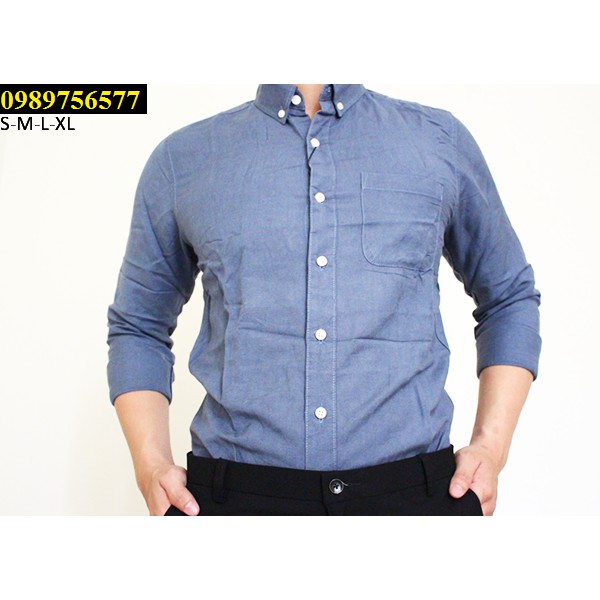 Áo Sơ mi Nam tay dài VNXK CK