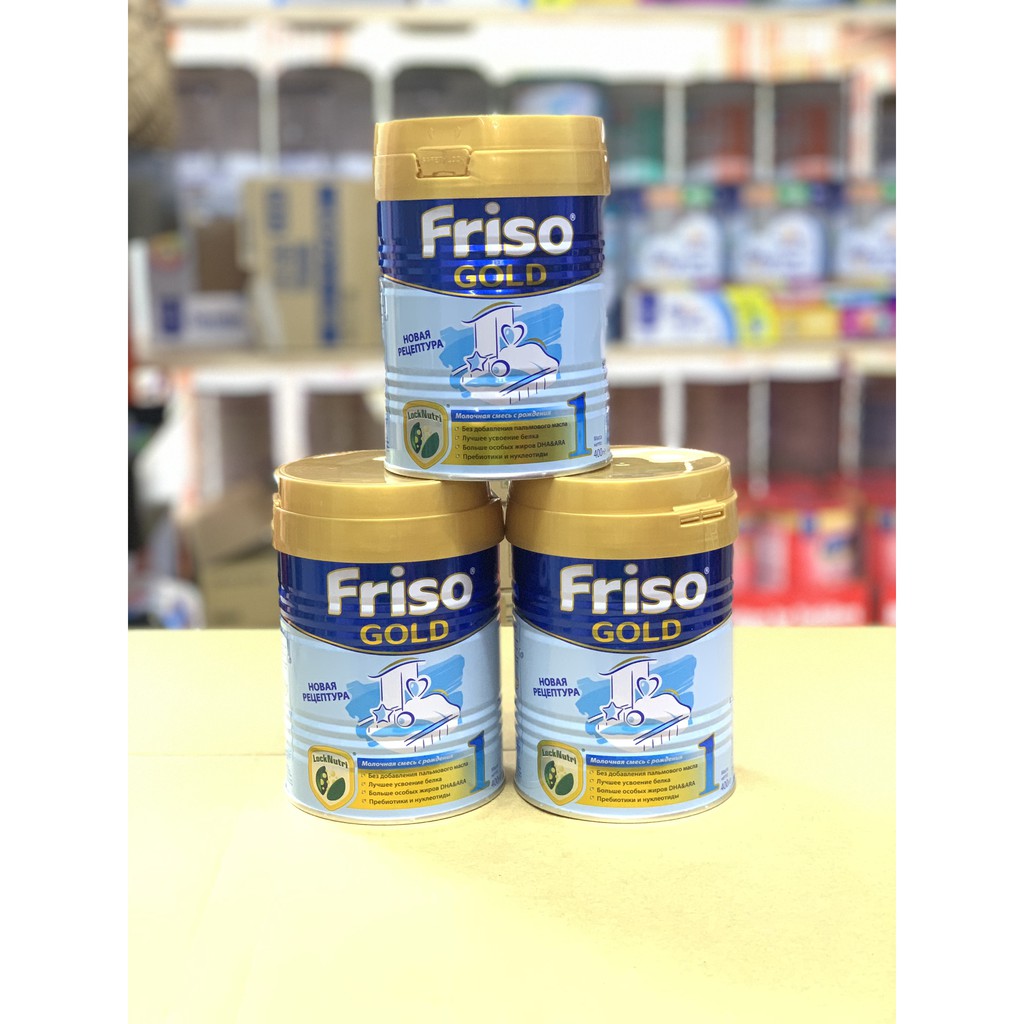 [Date 2022] Sữa Friso Gold Nga Số 1 Lon 400g Hàng Nội Địa