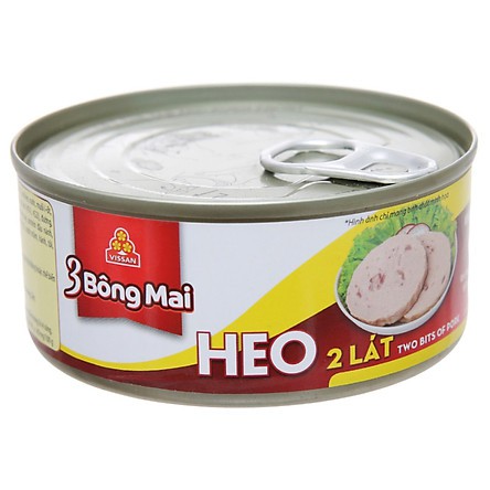 Heo 2 Lát 3 Bông Mai Vissan Hộp 150g - 353