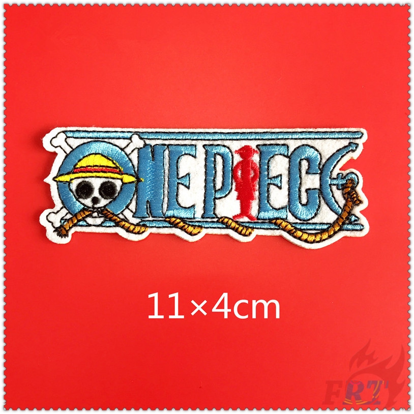 Set 5 Miếng Vá Nhiệt Dùng Trang Trí Áo Quần Hình Nhân Vật Trong Phim Hoạt Hình One Piece