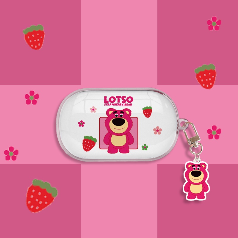 Vỏ Bảo Vệ Hộp Sạc Tai Nghe OPPO Enco Buds Trong Suốt Họa Tiết Phi Hành Gia Dễ Thương