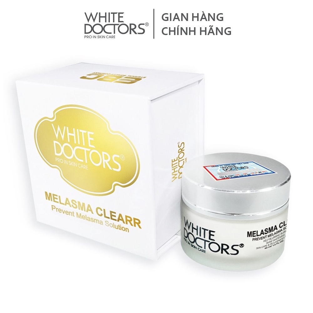 Kem mờ nám giảm thâm thể nhẹ White Doctors Melasma Clearr 40g