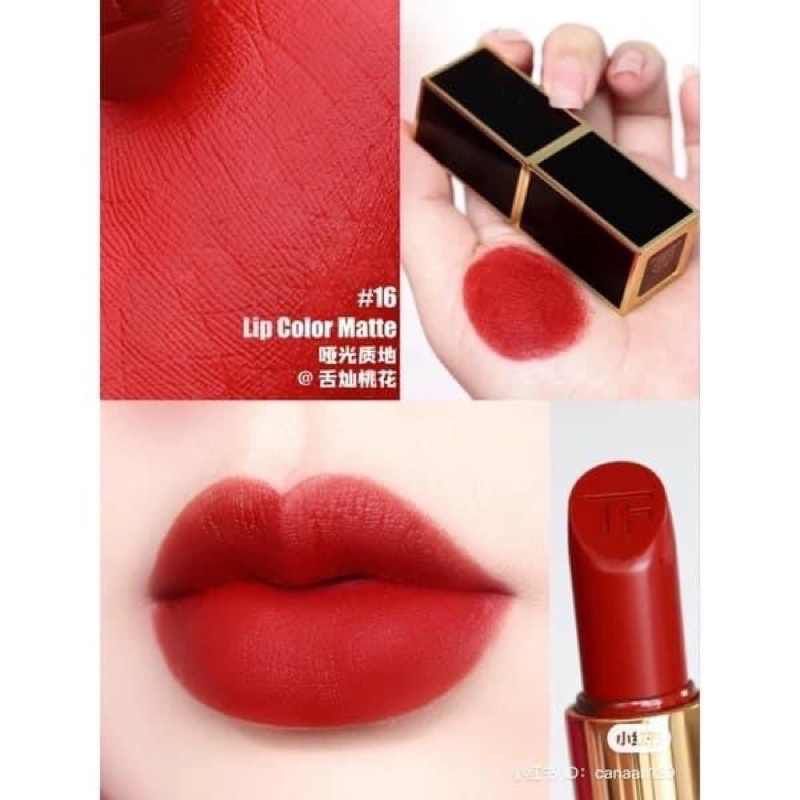 SON TOM FORD LIP COLOR MINI MÀU 16 SCARLET ROUGE