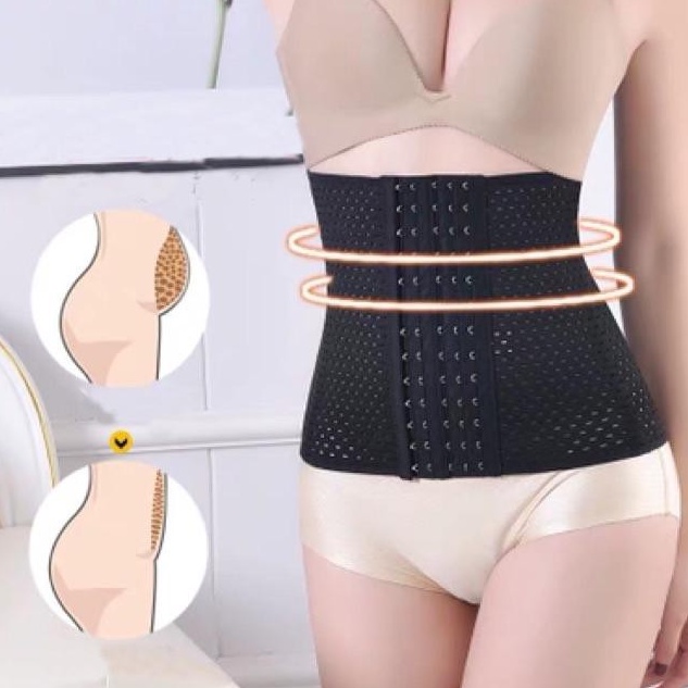 Đai Nịt Bụng Định Hình Eo, Gen Nịt Bụng Latex Giảm Eo, Giảm Mỡ Bụng Sau Sinh Hiệu Quả Hàng Quảng Châu Cao Cấp