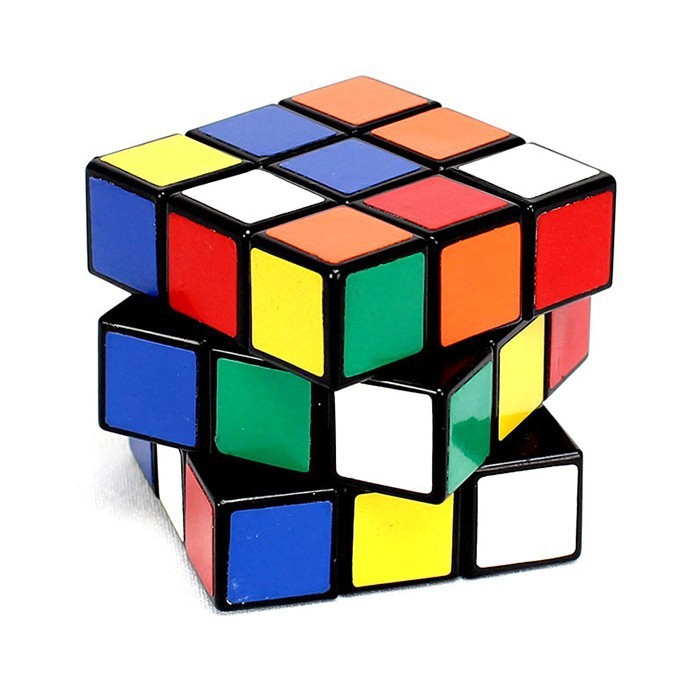 ( Vĩ 3 món ) Đồ chơi Rubik 3x3x3 Cao Cấp , tặng kèm Rubik Snake và Rubik 3x3x3 mini