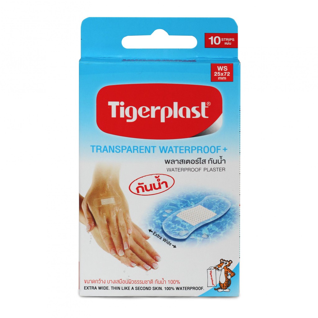 Băng vết thương, Chống nước Tigerplast Waterproof Thái lan