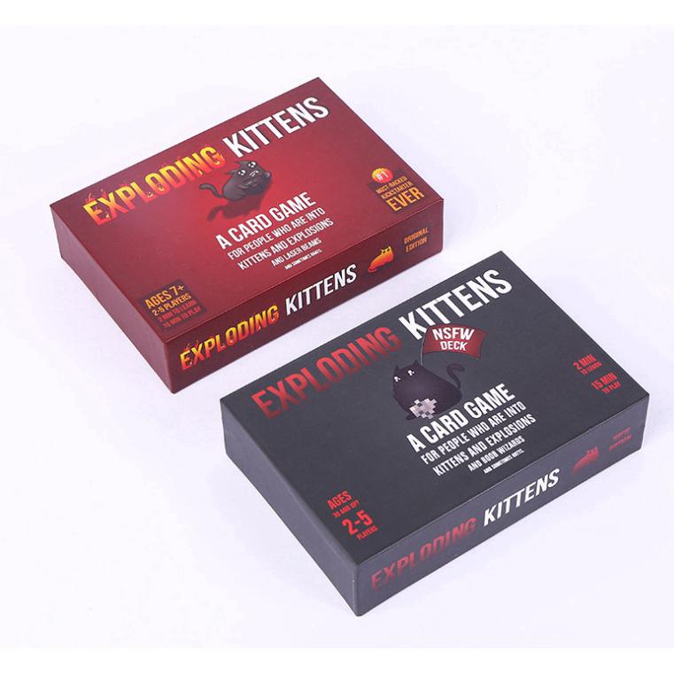 Bộ bài Board Game exploits mèo thú vị