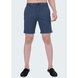 ZARA - QUẦN SHORT NAM CO GIÃN MÀU XANH NAVY